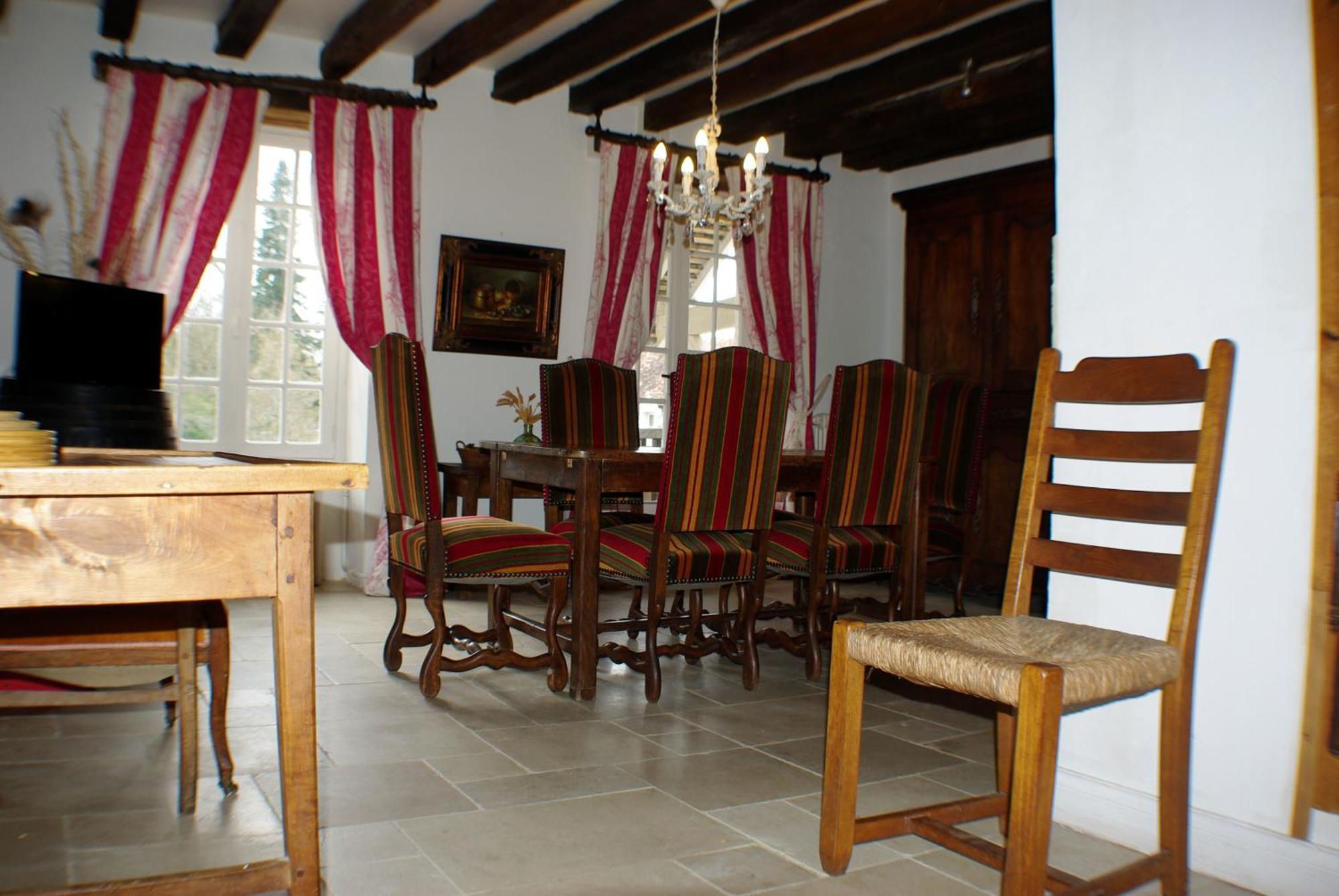 Maison D'Hotes Moulin Du Bas Pese Mont-près-Chambord 객실 사진
